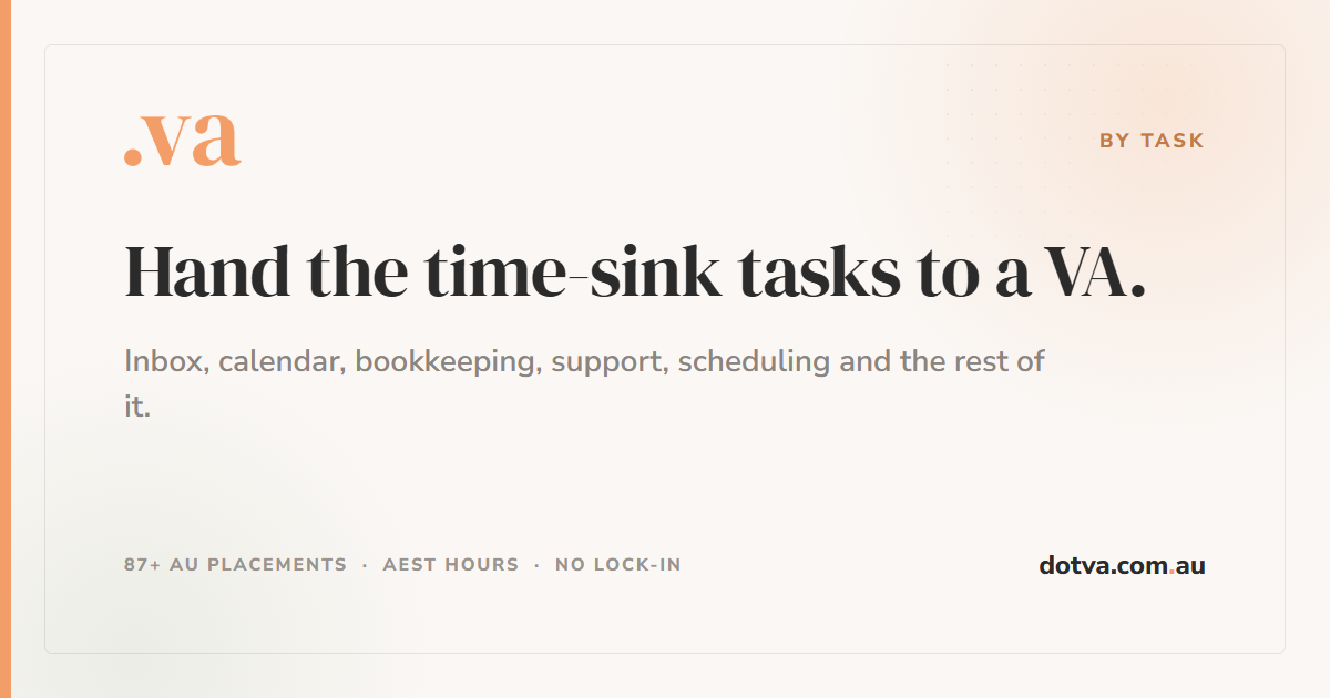 Tasks you can delegate to a virtual assistant | DotVA